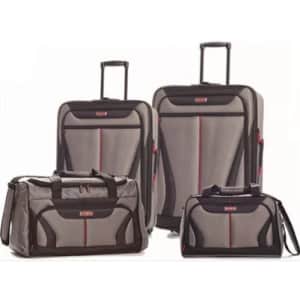 Samsonite 4-Piece Softside Luggage Set for $130
