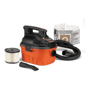 RIGID 4-Gallon Portable Wet/Dry Vacuum for $50 RIGID 4-Gallon Portable Wet/Dry Vacuum for $50