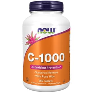 Now Foods NOW Supplements, Vitamin C-1,000 with Rose Hips, Sustained Release, Antioxidant Protection*, 250 for $40