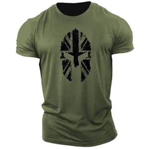 Men's Athletic Workout T-Shirt for $6