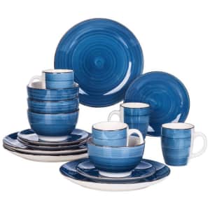 Boyel Living Concentric Circles 16-Piece Porcelain Dinnerware Set for $67 Boyel Living Concentric Circles 16-Piece Porcelain Dinnerware Set for $67