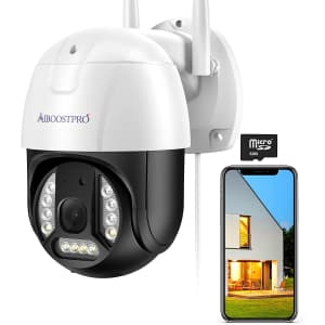 Aiboostpro 2K ProHD 3MP WiFi Outdoor Security Camera for $29 Aiboostpro 2K ProHD 3MP WiFi Outdoor Security Camera for $29