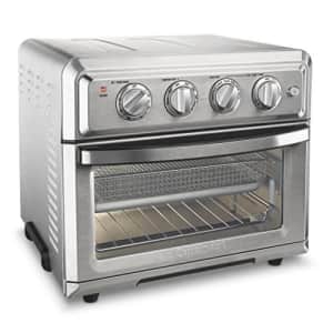 Cuisinart TOA-60 Air Fryer Toaster Oven, Silver (Renewed) for $100