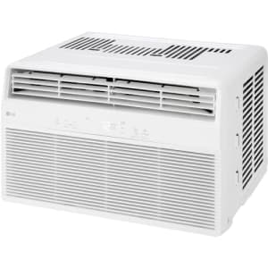 LG 6,000 BTU Window Air Conditioner, Cools 250 Sq.Ft. (10' x 25' Room Size), Quiet Operation, for $208