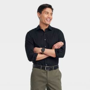 Goodfellow & Co. Men's Performance Dress Button-Down Shirt for $7.33 in cart