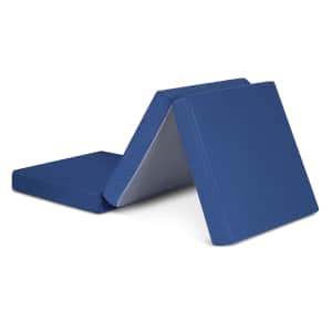 GranRest Single-Size 4" Tri-Folding Memory Foam Mattress for $59