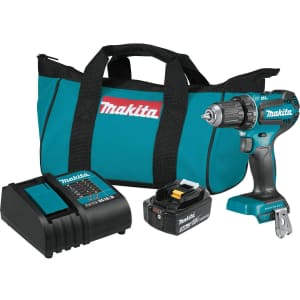 Makita 18V LXT Brushless Cordless 1/2" Driver-Drill Kit for $128