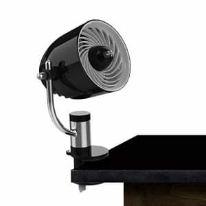 Vornado PivotC Personal Air Circulator Clip On Fan with Multi-Surface Mount, Black for $36