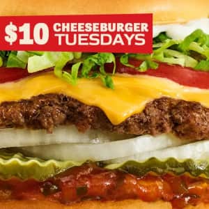 Red Robin Gourmet Cheeseburger w/ Bottomless Side for $10 Red Robin Gourmet Cheeseburger w/ Bottomless Side for $10