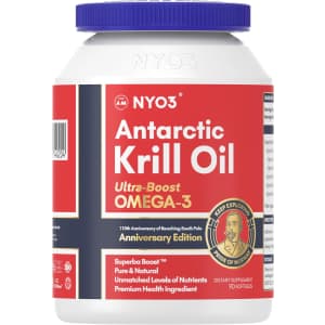 Antarctic Krill Oil 1,000mg Omega 3 Supplement for $16 w/ Prime via S&S