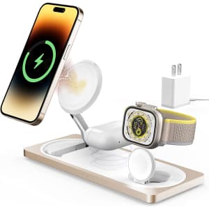 Petino 3-in-1 Magnetic Charging Station for $22