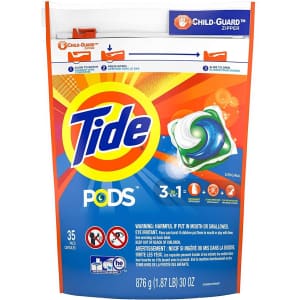 Tide PODS Laundry Detergent Pods 35-Pack for $8.02 via Sub & Save