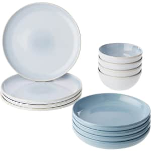 Corelle Stoneware 12-Piece Dinnerware Set for $90