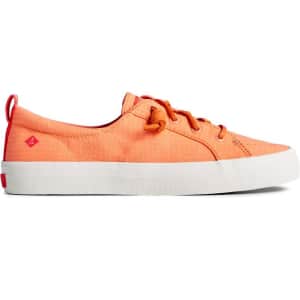 Sperry Women's Crest Vibe Cotton Ripstop Sneakers for $20