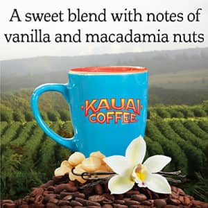 Kauai Coffee Kauai Hawaiian Ground Coffee, Vanilla Macadamia Nut Flavor, Gourmet Arabica Coffee From Hawaii's for $18