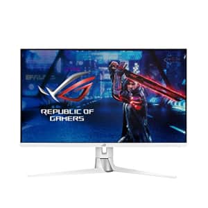 ASUS ROG Swift 32 1440P Gaming Monitor (PG329Q-W) - White, QHD (2560 x 1440), Fast IPS, 175Hz, 1ms, for $399