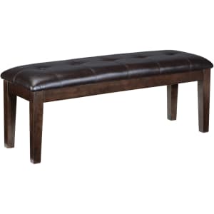 Ashley Furniture Signature Design Haddigan Upholstered Dining Room Bench for $67 Ashley Furniture Signature Design Haddigan Upholstered Dining Room Bench for $67
