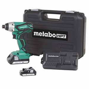 Metabo HPT 18V Cordless Impact Driver Kit, Two Lithium Ion Batteries, Powerful 1, 280 In/Lbs for $191