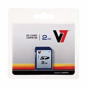 V7 VASD2GR-1N 2GB Secure Digital SD Card - Store / transportphotos, video and data for $3