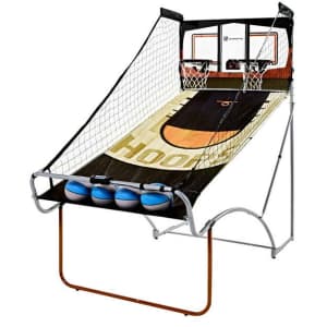 MD Sports EZ-Fold 2-Player 80.5" Arcade Basketball Game for $99