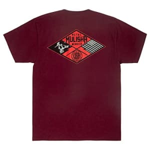 Metal Mulisha Men's Kicks T-Shirt, Burgundy, Medium for $19 Metal Mulisha Men's Kicks T-Shirt, Burgundy, Medium for $19