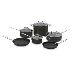 Cuisinart Chef's Classic 66-10 10-pc. non-stick hard anodized cookware set for $130