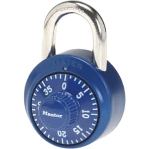 Master Lock Combination Locker Lock for $7