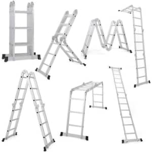 Ktaxon 12.5-Foot Step Ladder for $109
