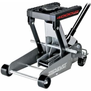 Powerbuilt 4,000-lb. Triple Lift Floor Jack for $100 Powerbuilt 4,000-lb. Triple Lift Floor Jack for $100