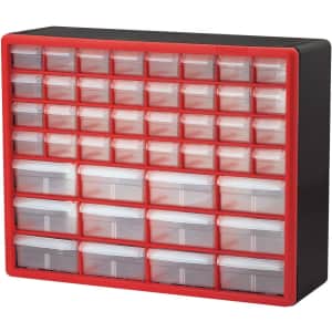 Akro-Mils 44-Drawer Plastic Storage Cabinet for $52