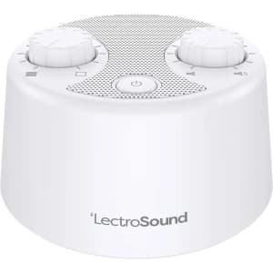 LectroSound White Noise Machine for $12 LectroSound White Noise Machine for $12