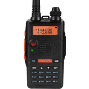 BaoFeng 5W Dual-Band 2-Way Long Range Radio w/ Earpiece for $24