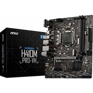 MSI H410M PRO-VH Intel H410 LGA 1200 Micro ATX DDR4-SDRAM Motherboard for $350