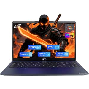 Nimo N152 15.6" Ryzen 5 Laptop w/ 32GB RAM & 1TB SSD for $327