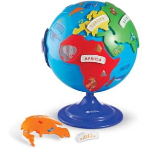 Learning Resources Puzzle Globe for $13 Learning Resources Puzzle Globe for $13