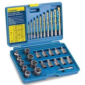 Thinkpro 30-Piece Screw & Bolt Extractor Set/Drill Bit Set for $33