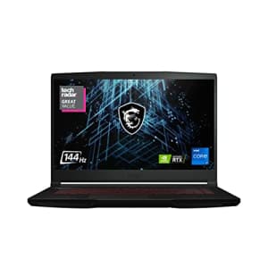 MSI GF63 15.6" 144Hz Gaming Laptop: Intel Core i7-11800H RTX 3050 TI 16GB 512GB NVMe SSD Win11 for $1,190 MSI GF63 15.6" 144Hz Gaming Laptop: Intel Core i7-11800H RTX 3050 TI 16GB 512GB NVMe SSD Win11 for $1,190