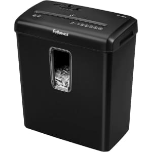 Fellowes Powershred 6-Sheet Cross-Cut Paper Shredder for $47