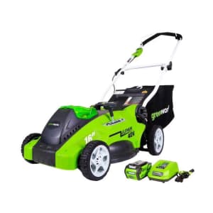 Greenworks 40V 16" Cordless Lawn Mower for $199