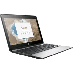 HP 11 G5 Celeron 1.6GHz 11.6" Chromebook for $110
