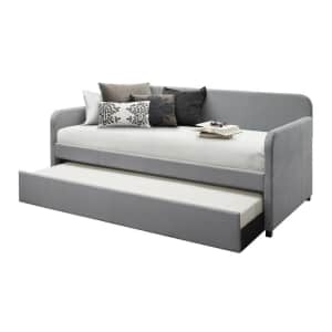 Andover Mills Plunkett Upholstered Daybed with Trundle for $267