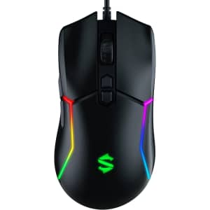 Black Shark Mako Ergonomic Wired Gaming Mouse for $17
