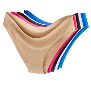 Women's Seamless Bikini Underwear 6-Pack from $11