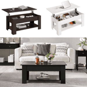 Yaheetech Lift Top Coffee Table from $80