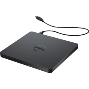Dell Slim External USB 2.0 DVD +/- RW Burner for $34