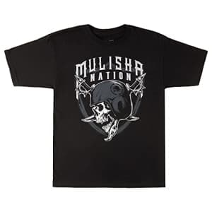 Metal Mulisha Men's Endzone T-Shirt, Black, Medium for $15