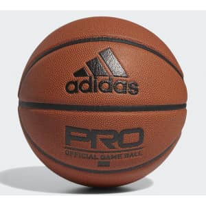 adidas Pro 2.0 Official Game Basketball for $24 in cart