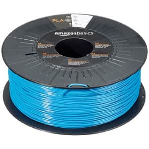 AmazonBasics PLA 3D Printer Filament, 1.75mm, Blue, 1 kg Spool for $23 AmazonBasics PLA 3D Printer Filament, 1.75mm, Blue, 1 kg Spool for $23
