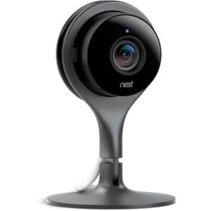 Google Nest Cam Indoor Wired Home Security Camera 24/7 live video, 1080p HD, Wifi, Night Vision, for $129