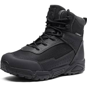 Men's Water-Resistant Work Boots for $39